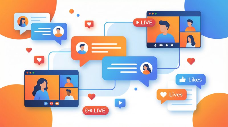 母狗园社区互动功能展示